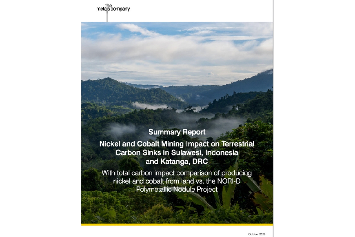 New Benchmark Study Highlights Impacts of Nickel and Cobalt Mining on Critical Forested Carbon Sinks Amid Battery Metals Boom