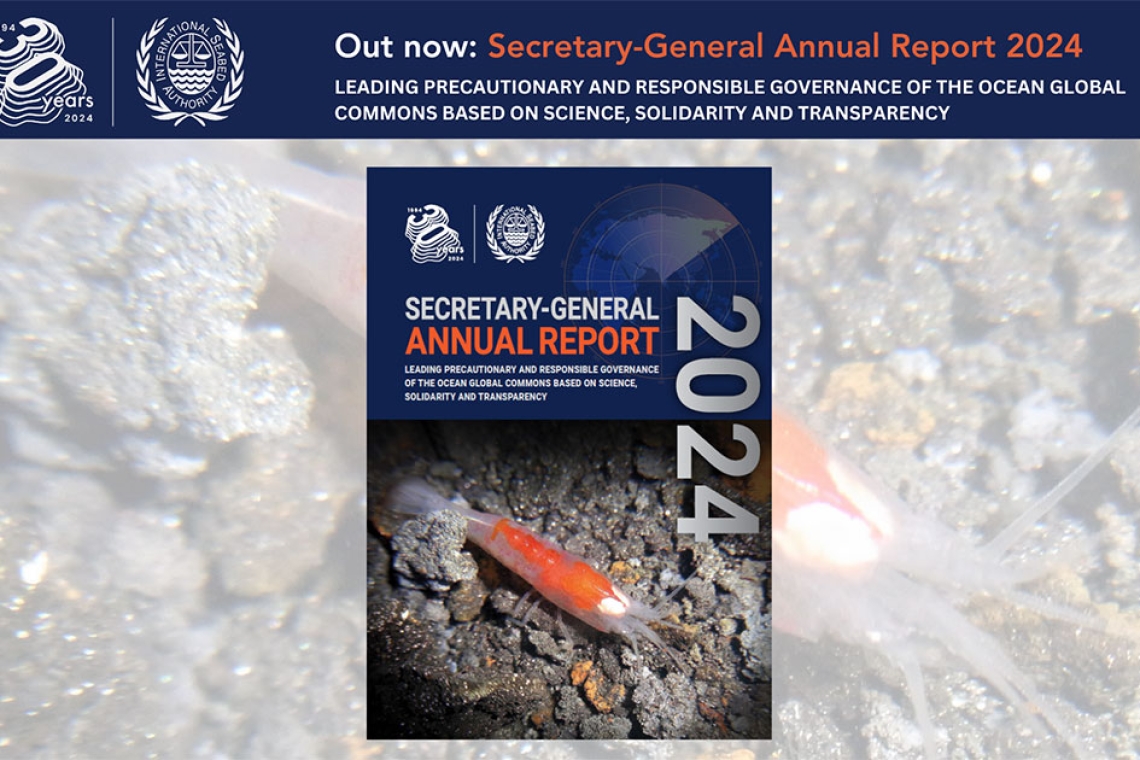 International Seabed Authority’s Secretary-General Presents 2024 Annual Report