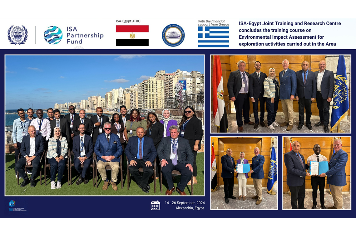 ISA Concludes Worldwide EIA Training Course for Activities Conducted in the International Seabed Area 