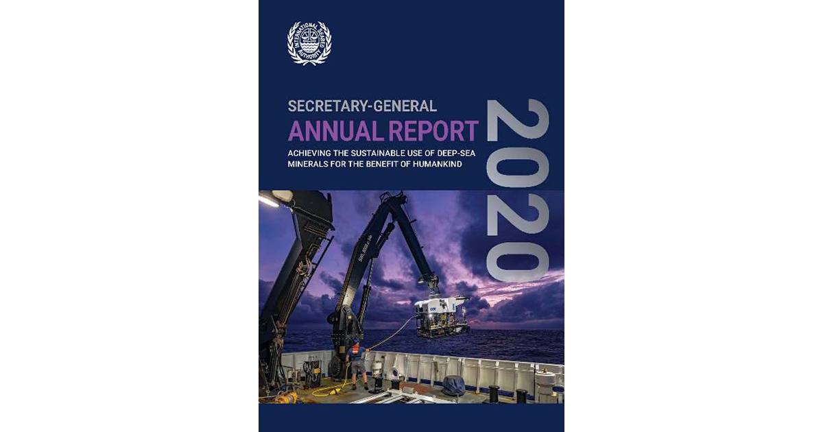 Launch of the International Seabed Authority Secretary-General Annual Report 2020