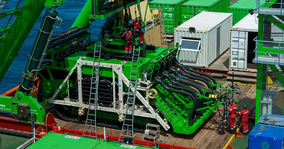 Deep-seabed Mining Robot Patania II Successfully Reconnected – Mission Continues