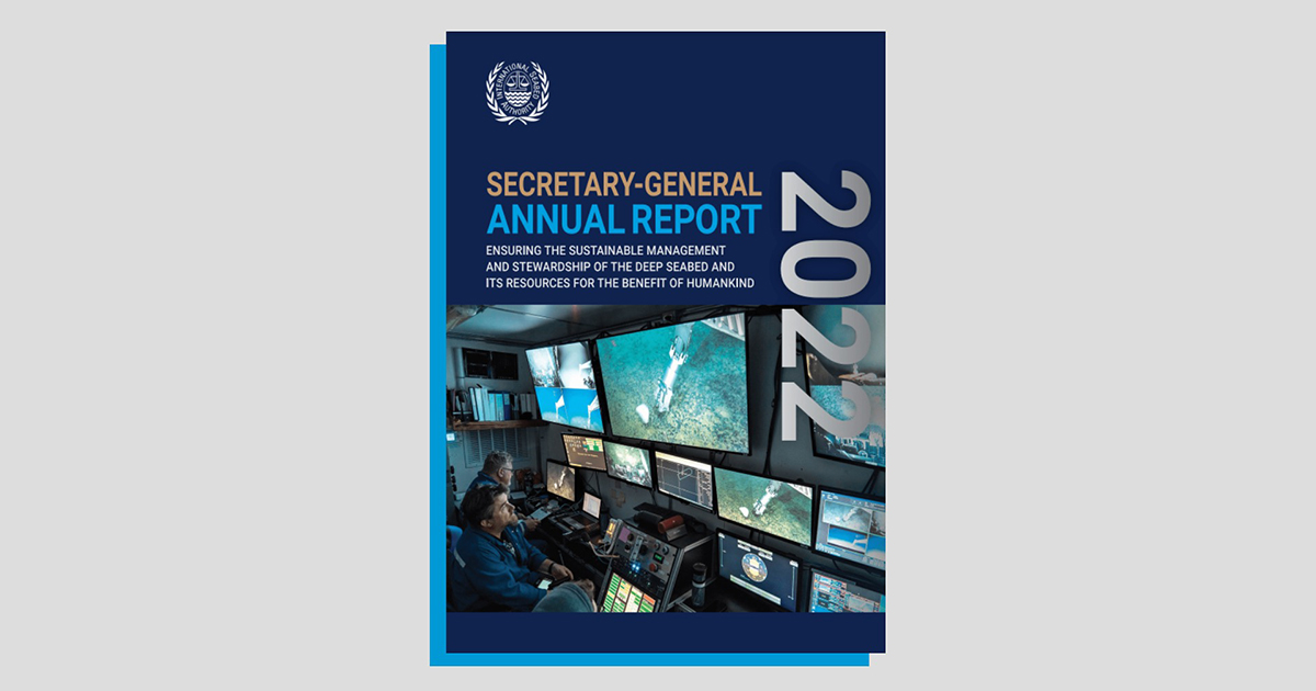The Secretary-General of the ISA Presents the Annual Report 2022
