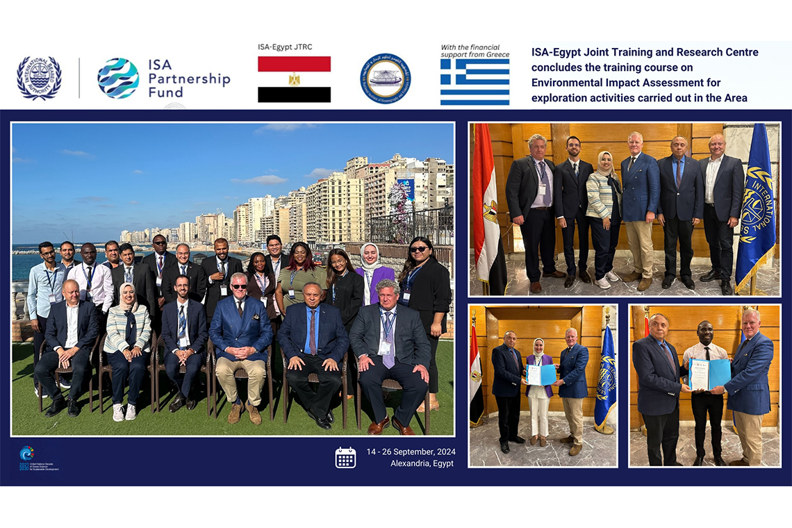 ISA Concludes Worldwide EIA Training Course for Activities Conducted in the International Seabed Area 